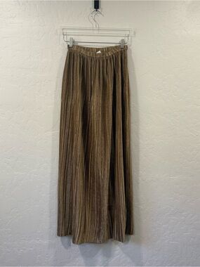 Jeanne Marc Vintage Pleated Maxi Skirt Size M